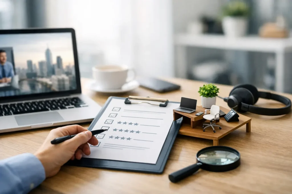 Virtuelles Büro Anbieter Bewertung: Worauf es ankommt