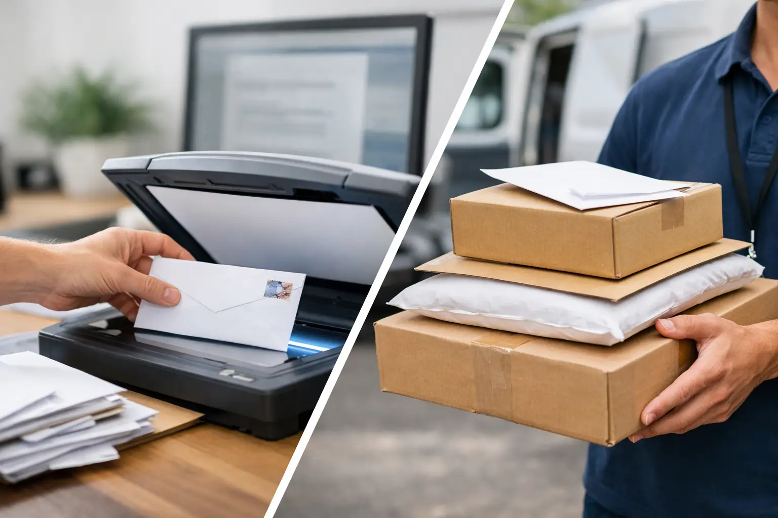 Mail Scanning versus Mail Forwarding: Was passt?