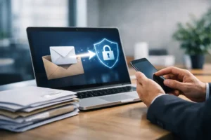 Geschäftspost rechtssicher digital weiterleiten